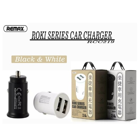 ITSTORE REMAX ROKI SERIES 2 USB 2,4A CAR CHARGER RCC219