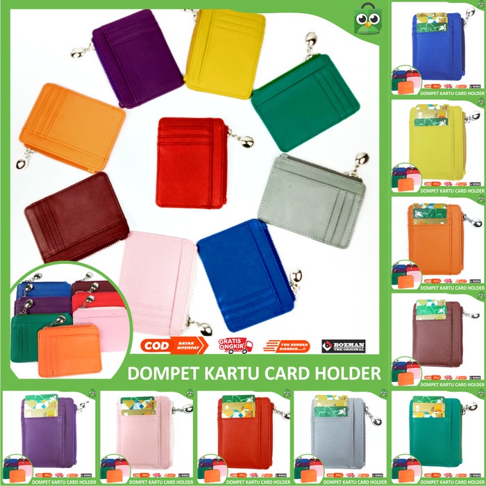 

Segera Miliki Dompet Kartu Wallet Card Holder Kulit Pu Leather Premium Diskon
