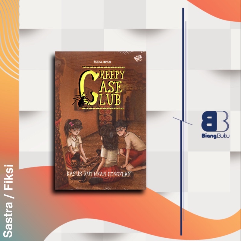 Jual Buku Novel Creepy Case Club 3 Kasus Kutukan Congklak Rizal Iwan Kpg Gramedia Ori Baru