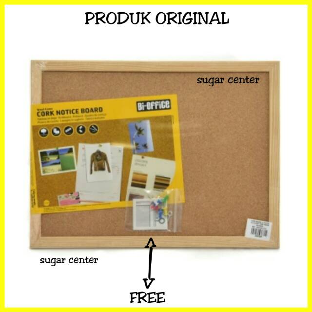 Papan Gabus Cork Board Fibre Board 40x30 cm Shopee Indonesia