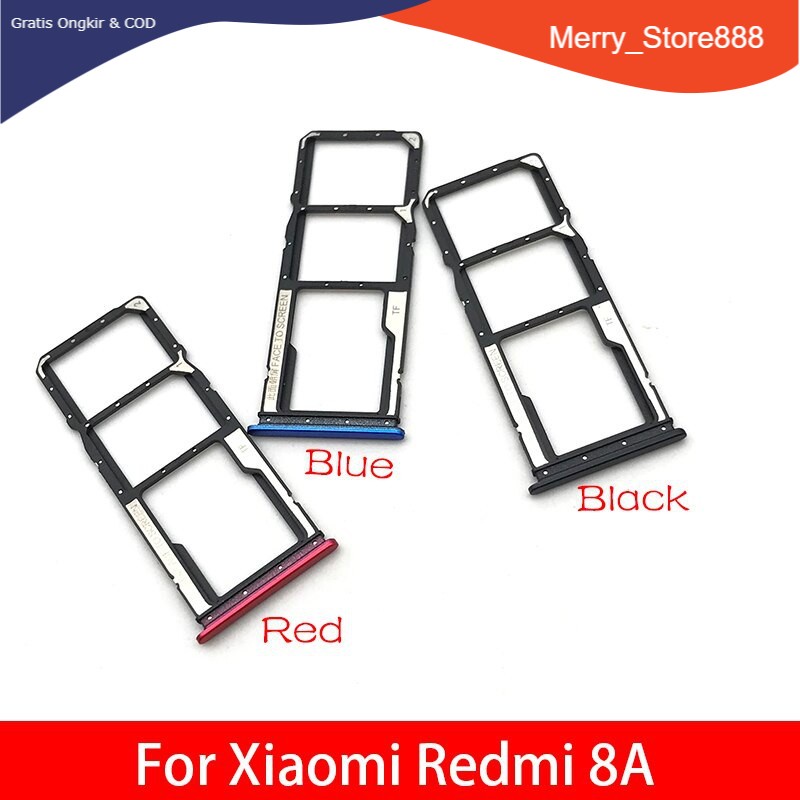 Simlock SIMTRAY SIM TRAY TEMPAT DUDUKAN SLOT SIM CARD XIAOMI REDMI 8A
