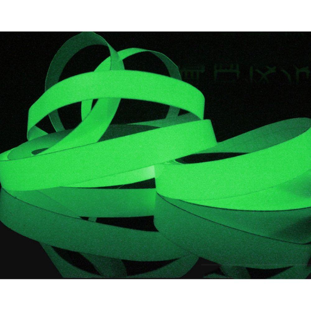 Tape Stiker Peringatan Luminous Hijau Nanas Variasi Ukuran 3m Glow In The Dark