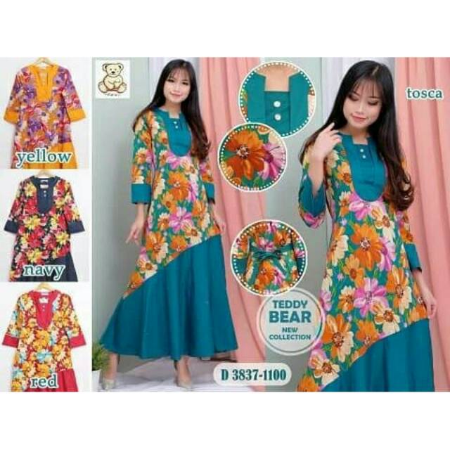 Gamis Muslimah Dewasa Teddy Bear