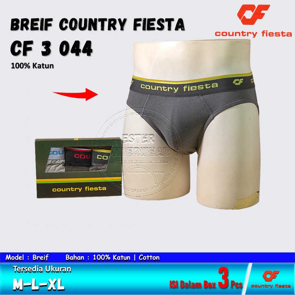 Celana Dalam COUNTRY FIESTA CF 044 ISI-3 Pcs