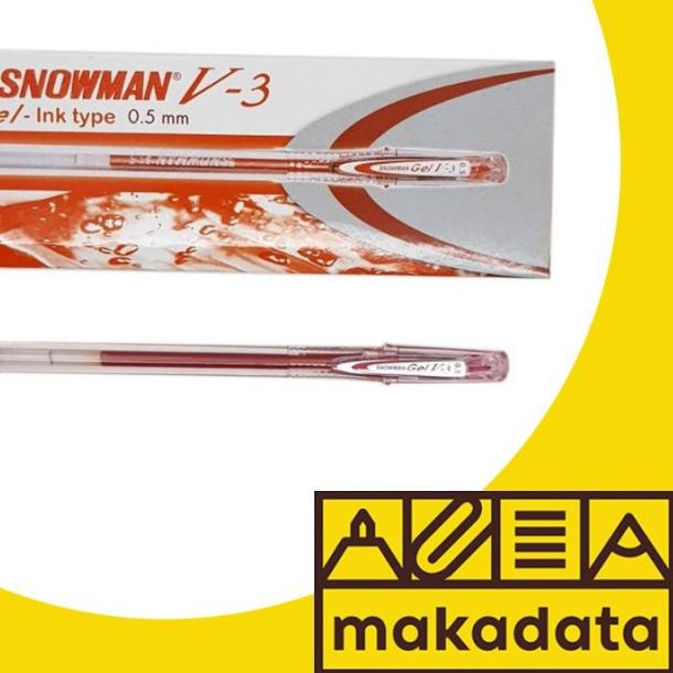 

✴ PULPEN SNOWMAN V3 - Hitam ♠