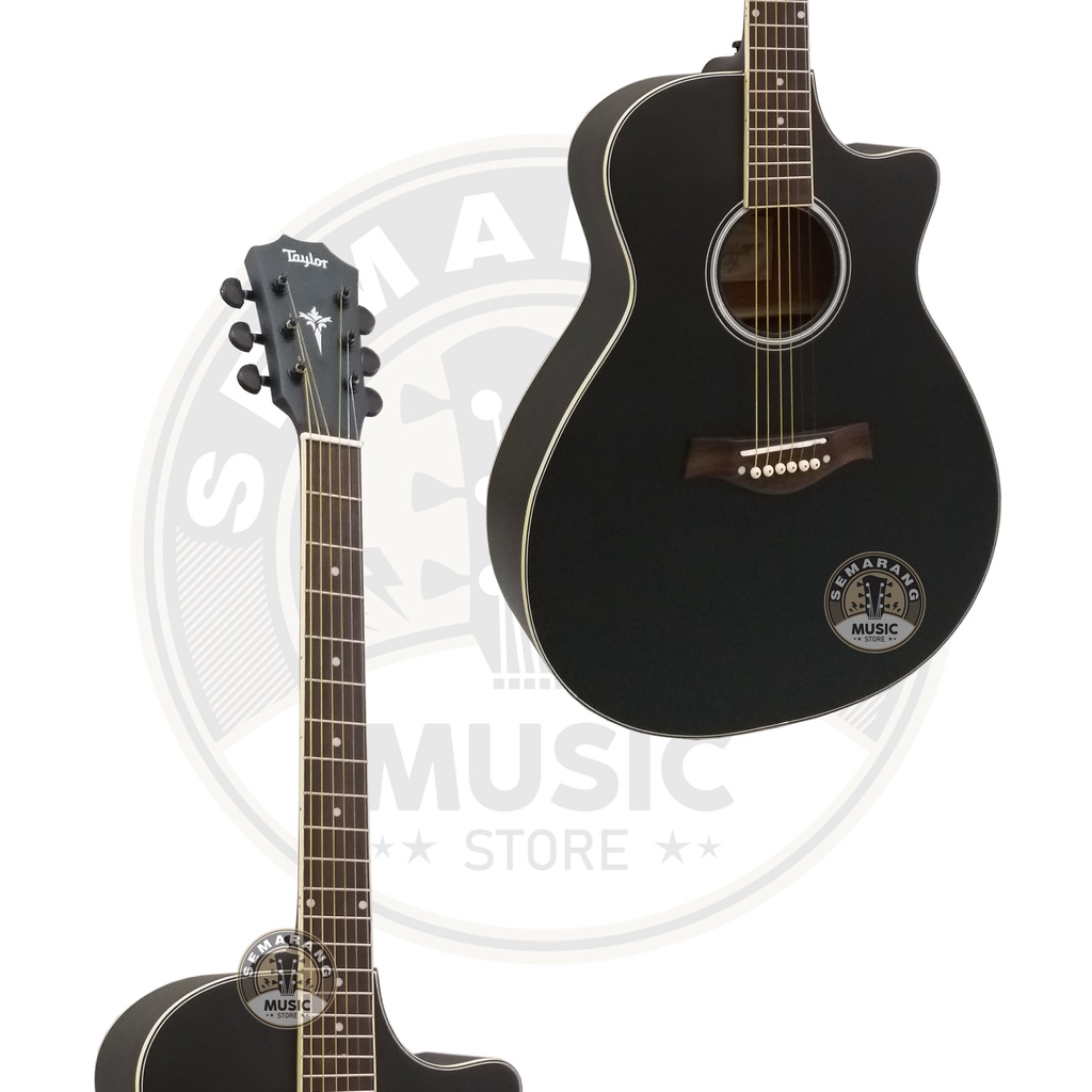 Gitar Akustik Taylor Custom Paket Super Komplit