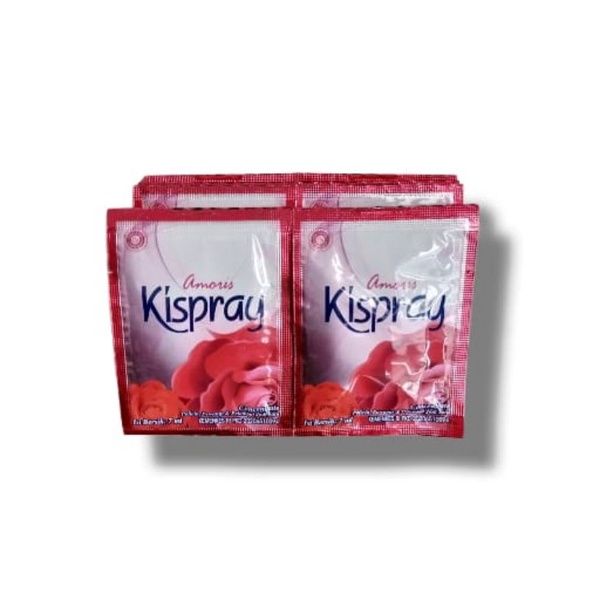 Kispray Amoris 1 Renceng isi 24 Sachet1 sachet = 7 gr @ 24 sachet