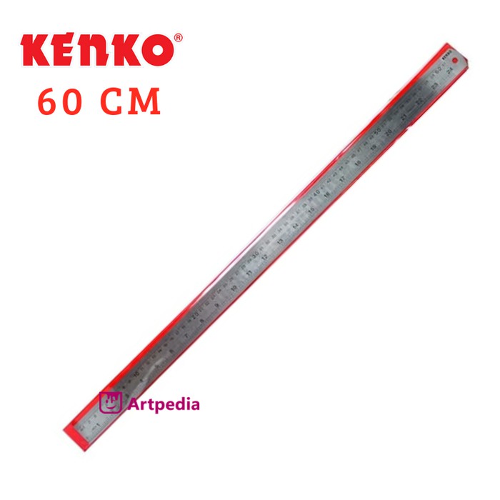 

Penggaris besi Kenko 60 cm / Stainless Steel Ruler 60 cm