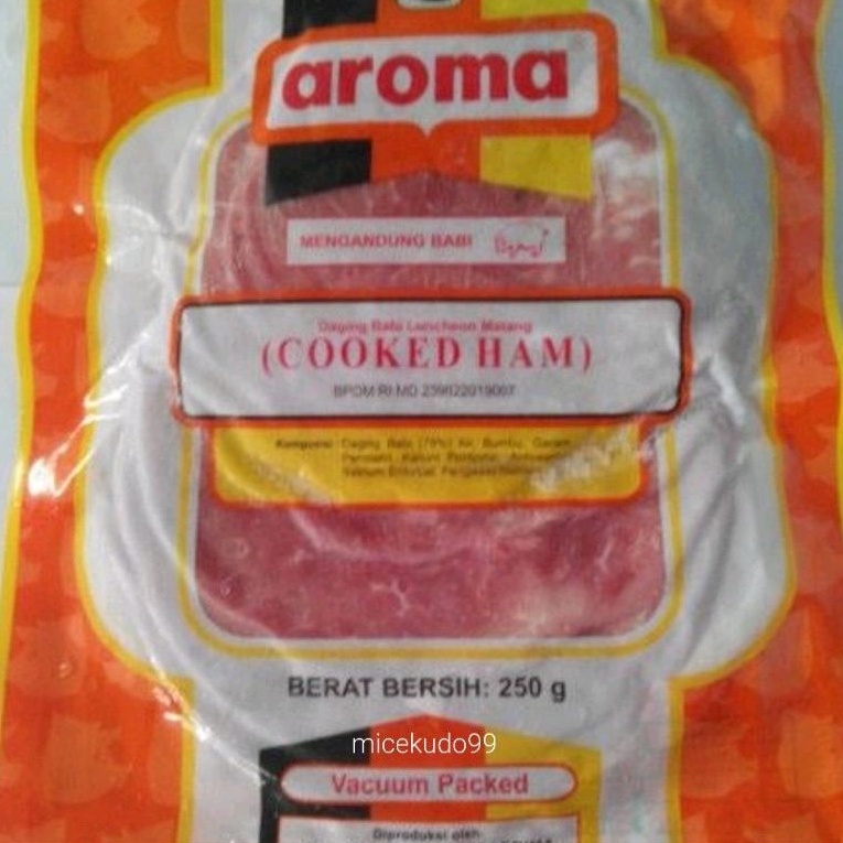 

AROMA COOKED HAM DAGING BABI OLAHAN MATANG