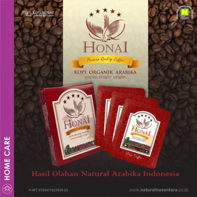 

KOPI HONAI - HONAY - KOPI HONAY NASA ORGANIK ARABIKA - Nasa Aceh - Aceh - Kopi Pupua di Aceh - HONAY - KOPI HONAY NASA ORGANIK ARABIKA