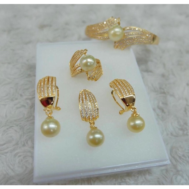 SET BESAR MUTIARA AIR LAUT ASLI LOMBOK