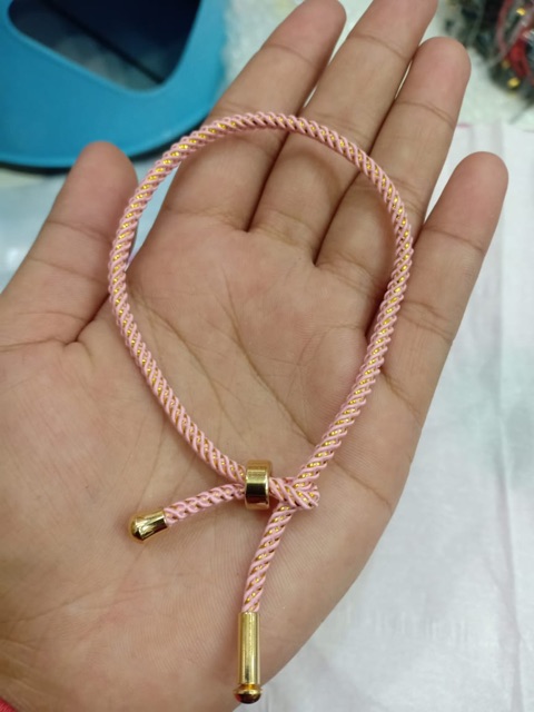 Gelang wanita gelang tali hongkong gelang hongkong gelang emas homgkong variasi benang emas