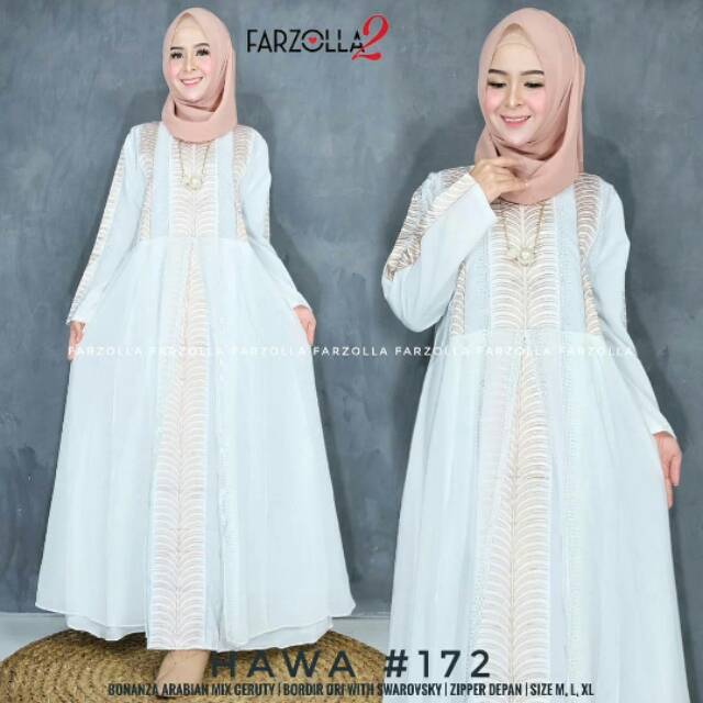 Abaya Turkey White Series