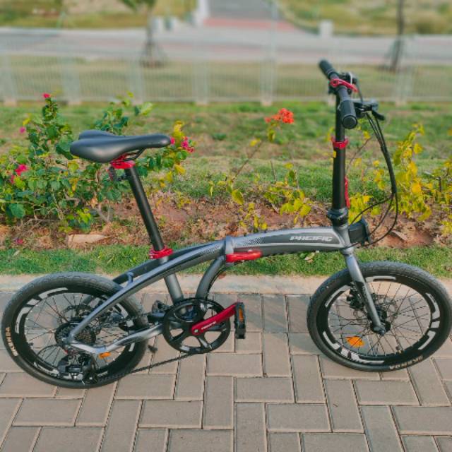 Sepeda lipat Pacific Noris 2.1 20' Grey