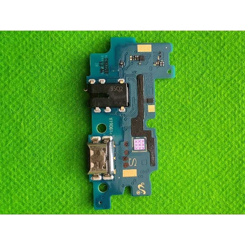papan pcb usb konektor charger samsung a50s ori copotan