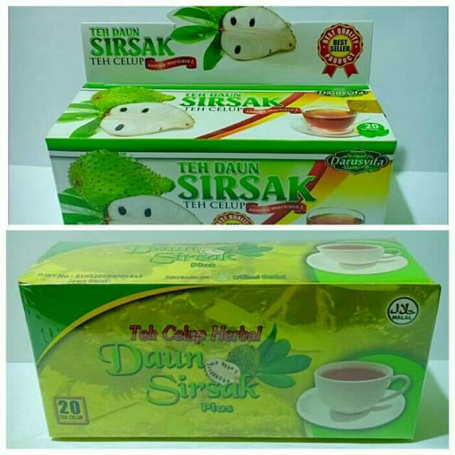 

Teh celup daun sirsak