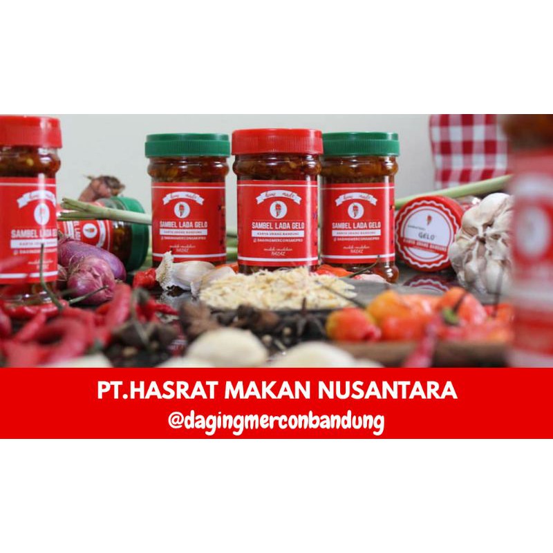 

Sambel lada gelo khas bandung