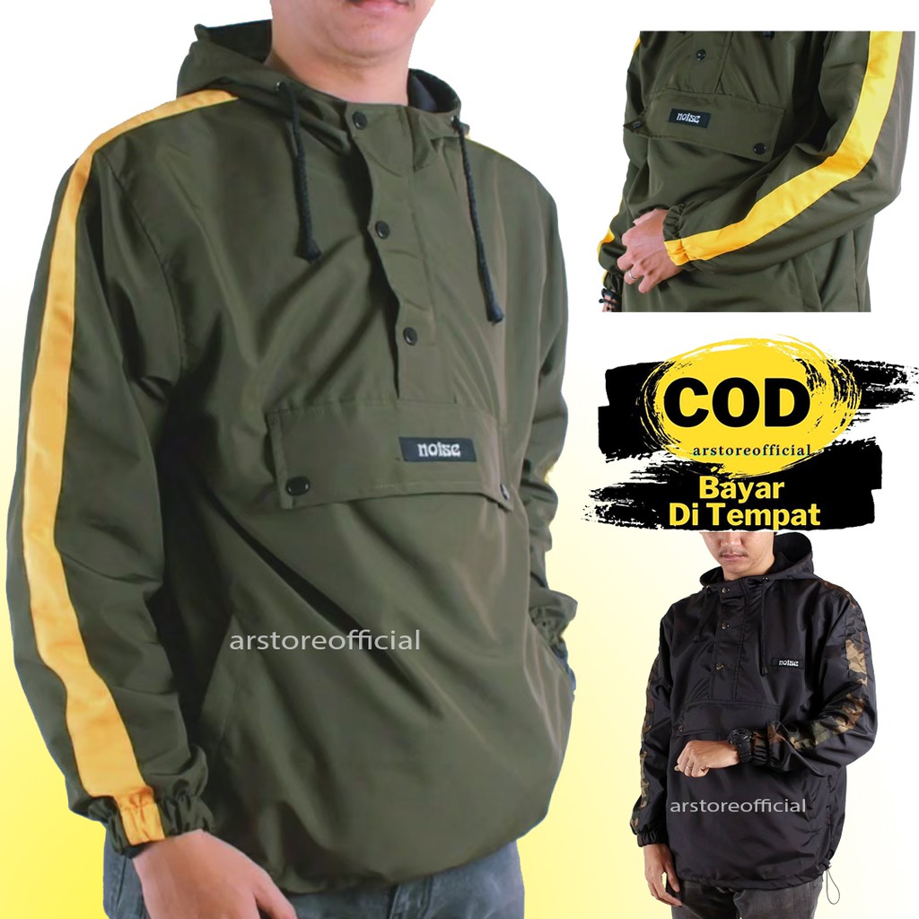 Jaket Cougle Noise Wolv Original / Jaket Distro / Jaket Pria Cougle