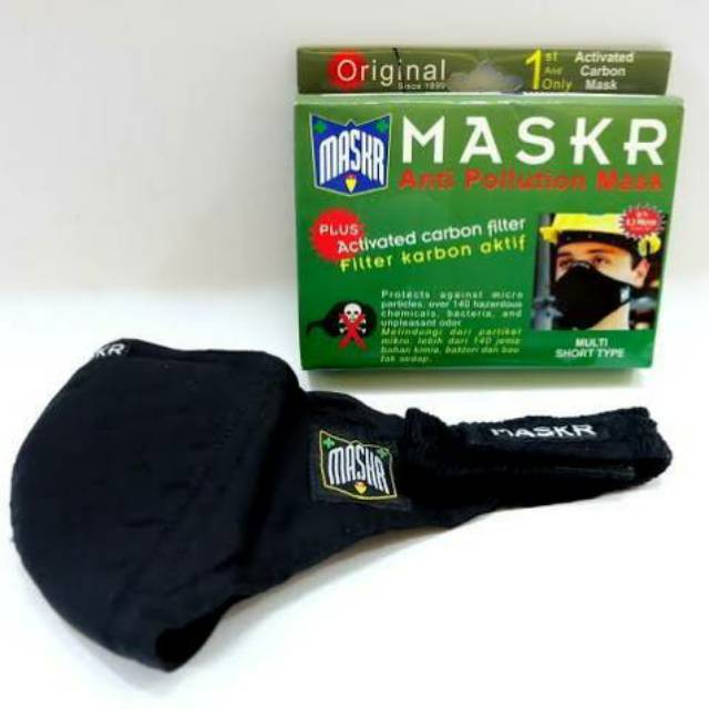  Masker Karbon  Aktif MASKR Pendek Safety Carbon  Polution 