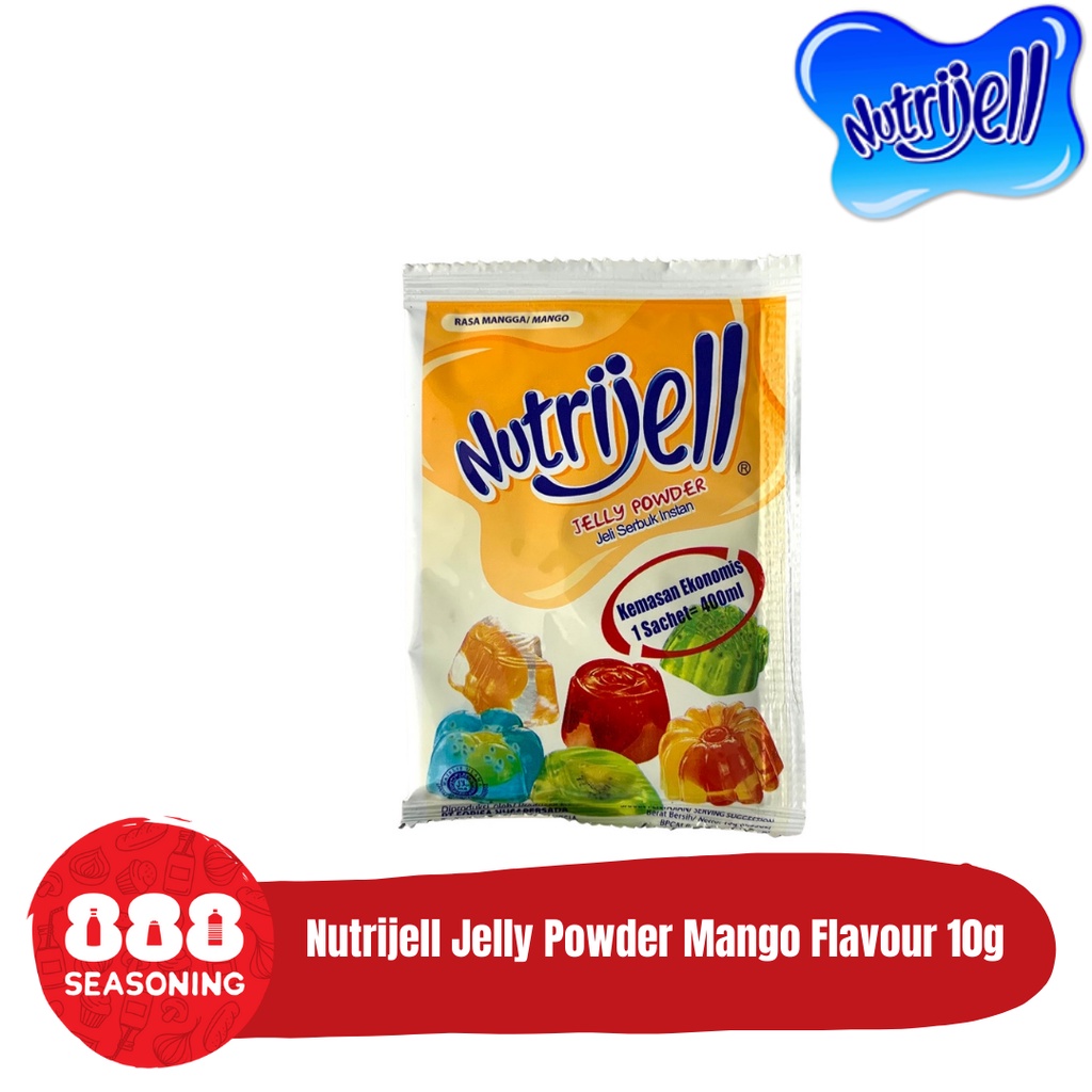 

NUTRIJELL EKONOMIS MANGGA/ MANGO FLAVOUR JELLY POWDER 10g