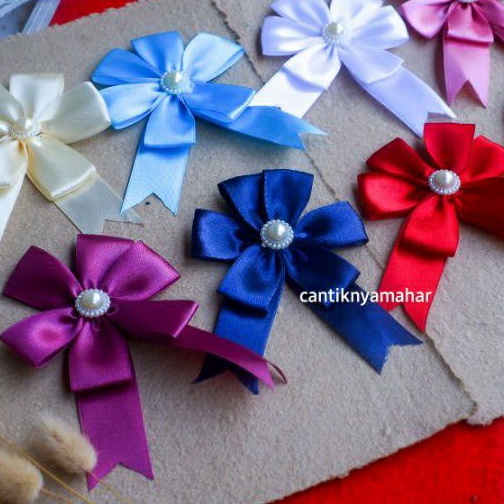 

(Minimal Order 10pcs) Pita Hiasan Kado / Pita Parsel / Pita Tempel