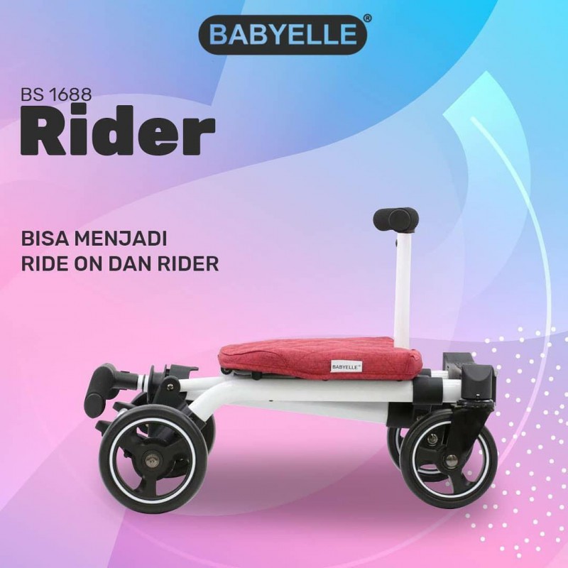 PROMO Stroller Kereta Bayi Babyelle Baby Elle Rider Convertible BS 1688 Makassar