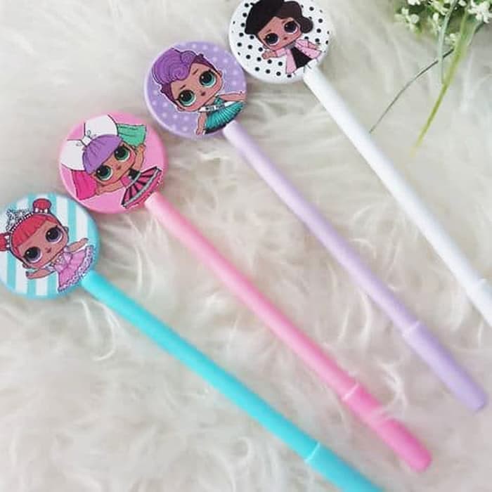 

Mantul Pulpen LOL Surprise / Gel Pen Karakter Boneka Lucu Souvenir Pena Unik Keren