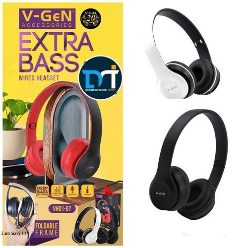 VGEN Earphoe/Headset Bluetooth VHD1-07