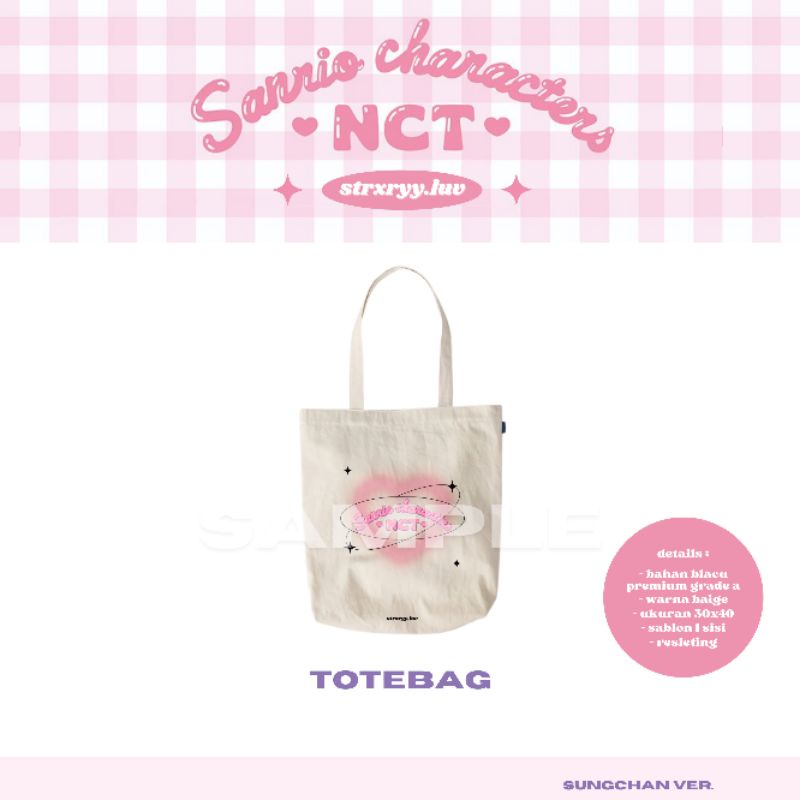 [PO] Totebag Vintage Sanrio X NCT