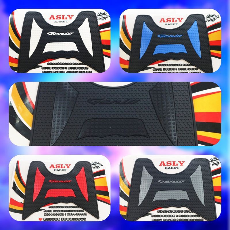 KARPET MOTOR GENIO Karpet Pijakan Kaki Motor Shopee KARPET MOTOR GENIO Karpet Pijakan Kaki Motor Shopee