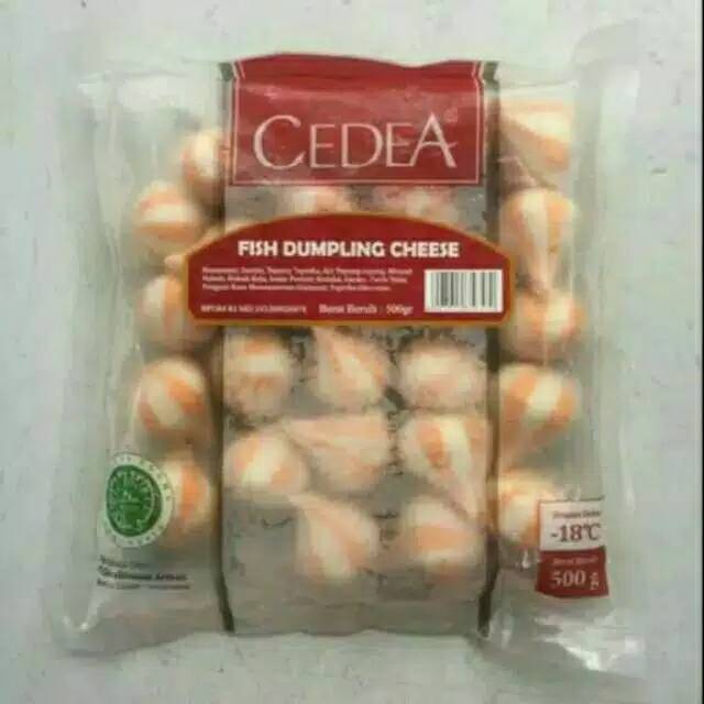 

Cedea fish dumpling cheese 500gram