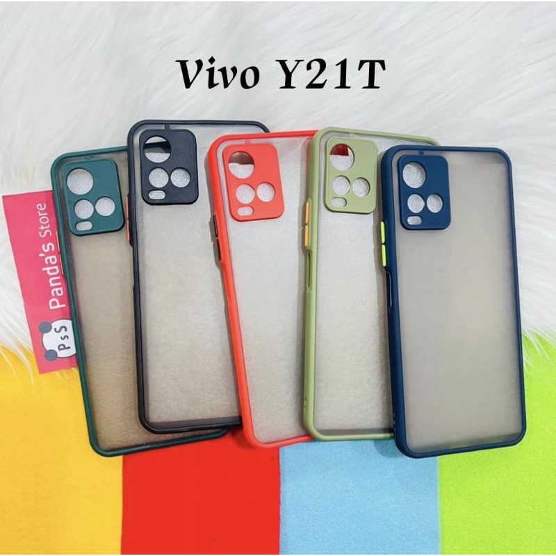 Case Vivo Y21T New 2021/2022 My choice Original + Ring Kamera / Pelindung Kamera (PsS)