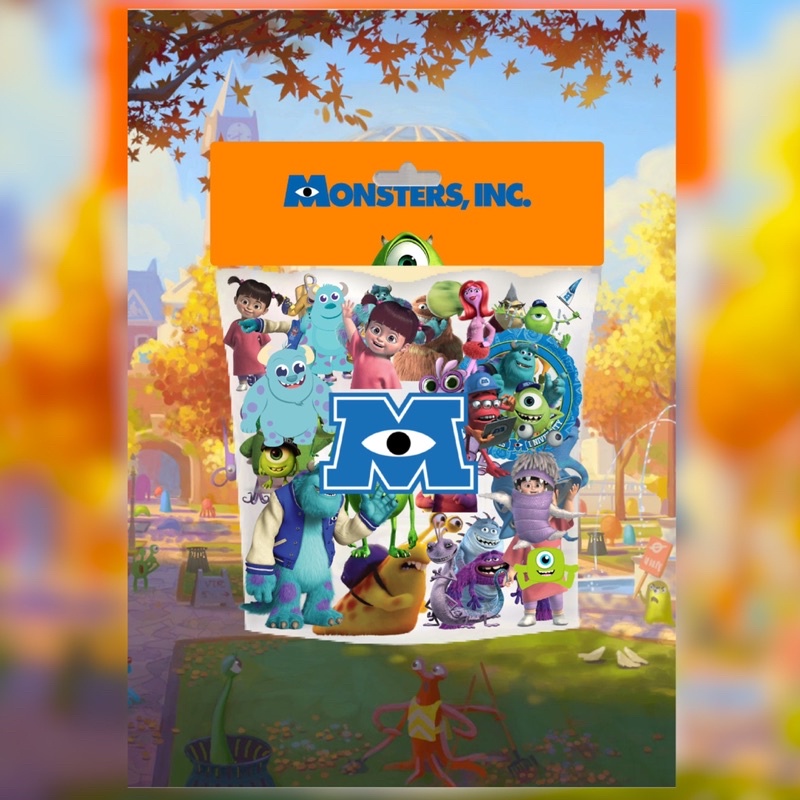 

[31 PCS STICKERS] Stickers Monster Inc untuk laptop, hp, dll