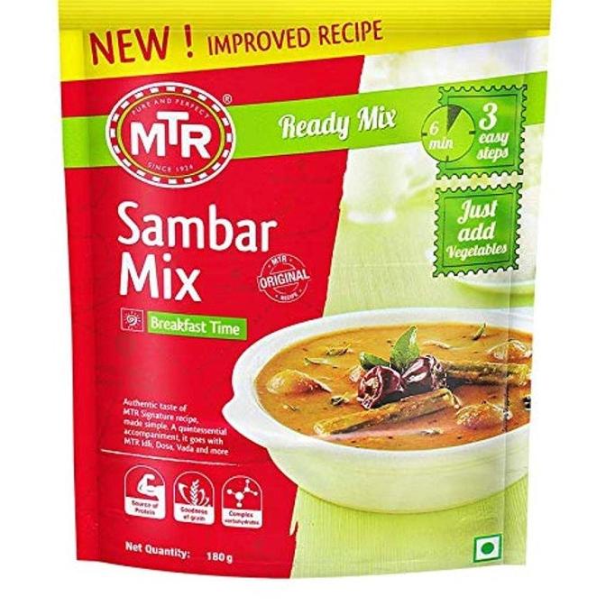 

~~~~~] Makanan India Mtr Sambar Mix/Ready Mix/Breakfast Time/Vegetables