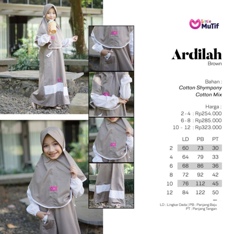 SARIMBIT MUTIF ATHIRA BROWN GAMIS ATHIRA KOKO ARVIN GAMIS ARDILAH KOKO EXELLE