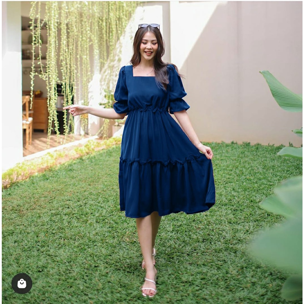 QWFASHION-DRESS NATAL TERBARU-DRESS CASUAL-CASUAL DRESS-GAUN NATAL TERBARU-DRESS WANITA TERBARU-DRES