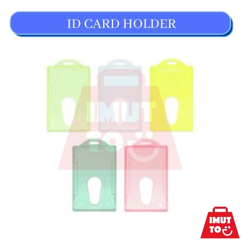 

IMUTTO - ID CARD HOLDER KARTU NAME NAMA TAG CO CARD MURAH MERIAH PROMO IDENTITY ATK
