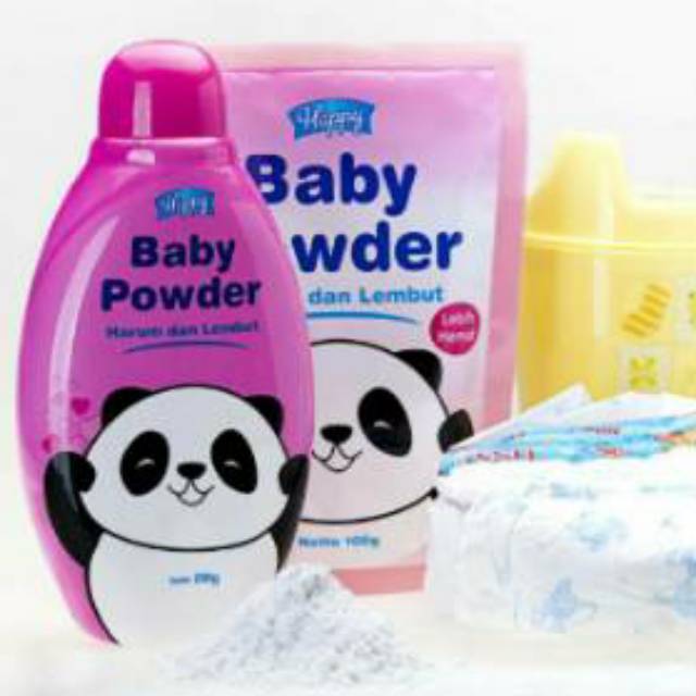 HAPPY Baby Powder pink/blue 200gr