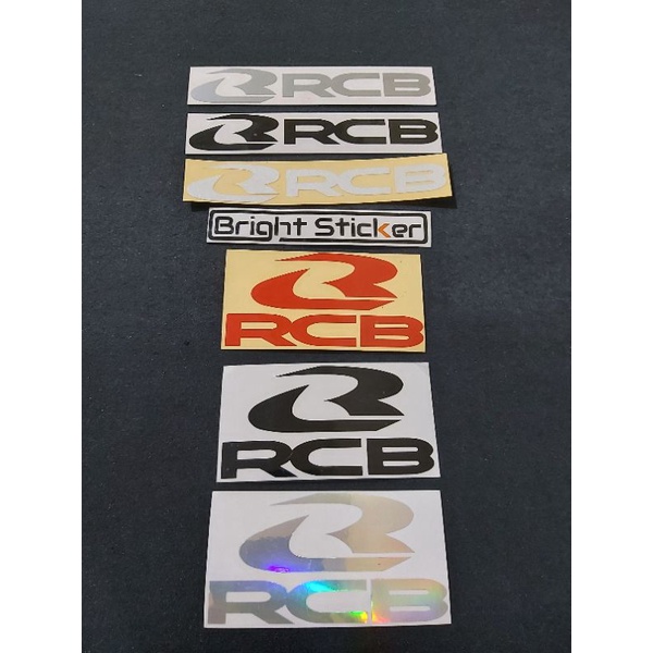 STICKER RCB CUTTING