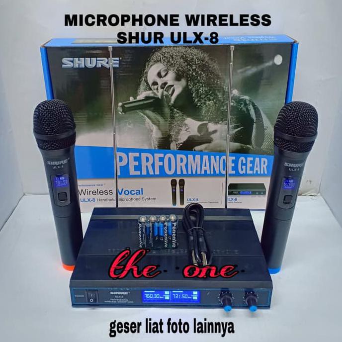 mic wireless shure ULX 8