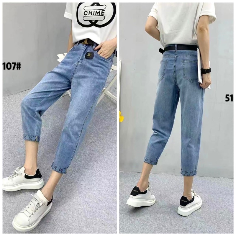 Baggy Jeans Wanita Import Premium