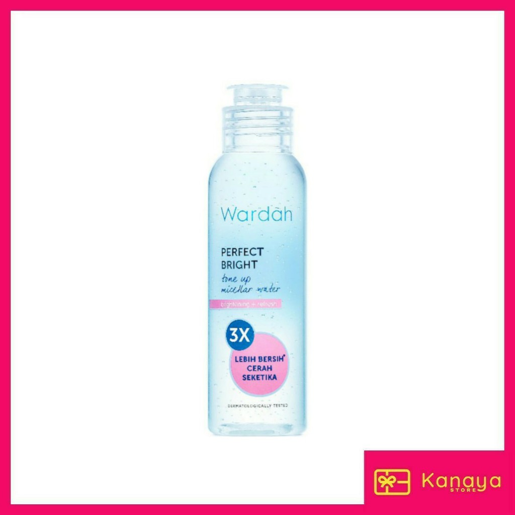 (BISA COD) Wardah Perfect Bright Tone Up Micellar Water 100 ml