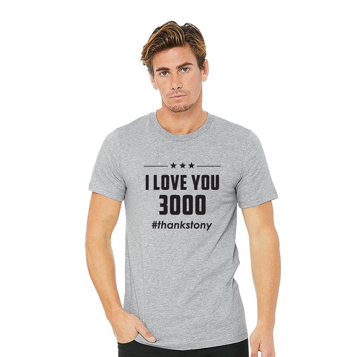 T shirt Pria Kaos Avanger End Game I Love You 3000 Premium Distro 03