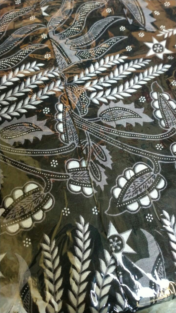 Kemeja Batik Pria Lengan Panjang Bswart Batik Hrb026