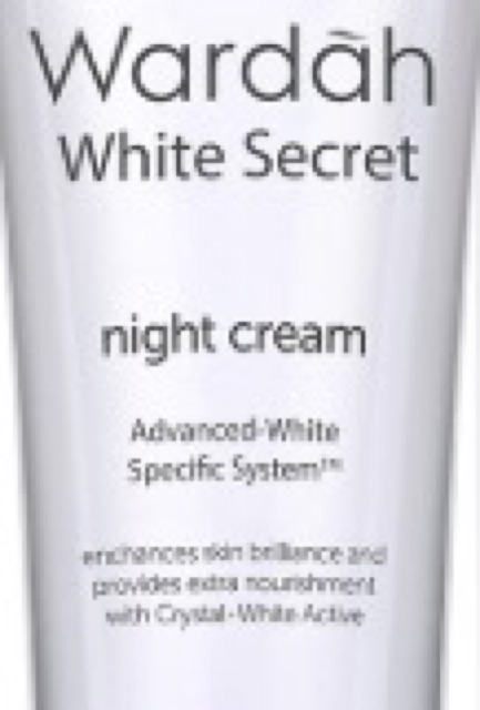 [EXP NOVEMBER 2023] Wardah White Secret Night Cream Tube 17ml