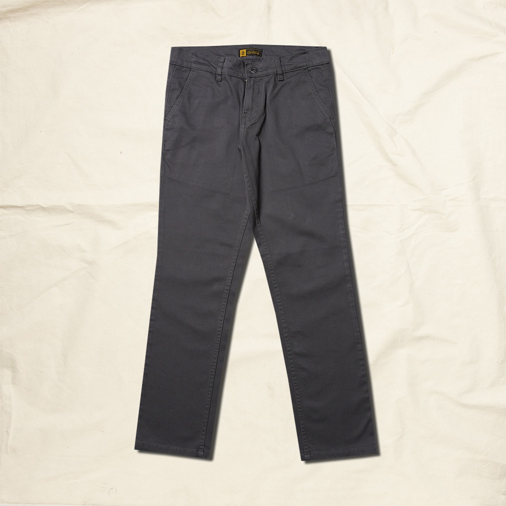 Jimmy and Martin - Basic Slim Stretch Chinos Grey - S266
