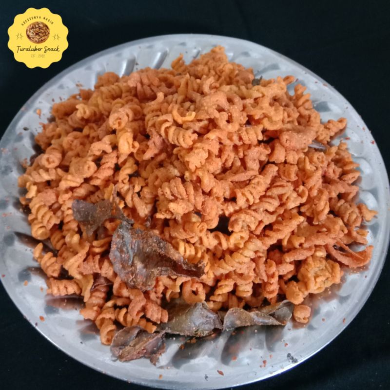 

MAKARONI SPIRAL PEDAS DAUN JERUK 250 gr.