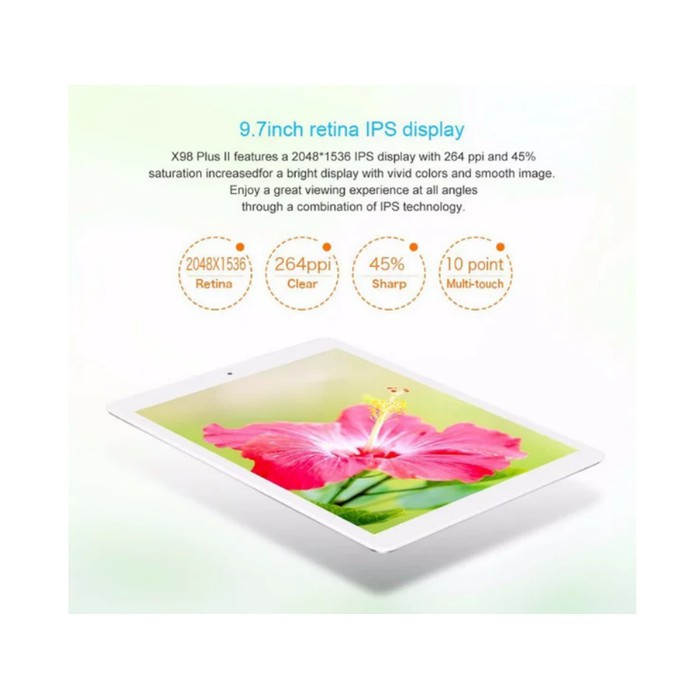 bermanfaat  9.7 inch Teclast X98 Plus II Tablet PC Windows 10 + Android 5.1 Intel berkualitas