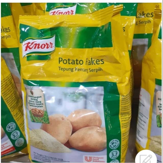 

Knorr potato flakes tepung kentang 500g