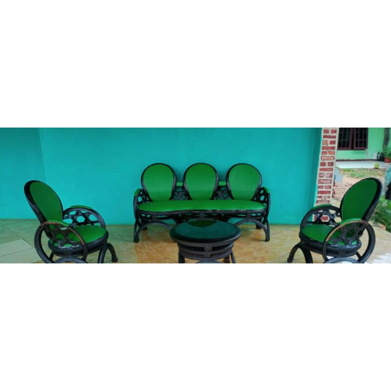 kursi 3 renteng/ kursi unik/ kursi antik/ kursi satu set/ kursi dan meja/ bangku meja murah